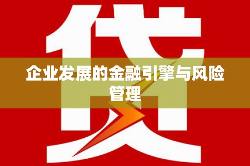 张家港企业发展的金融引擎与风险管理