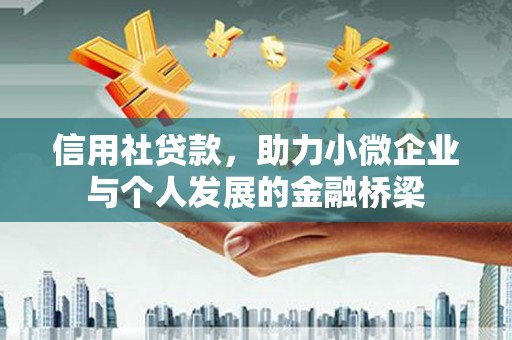 张家港信用社贷款，助力小微企业与个人发展的金融桥梁
