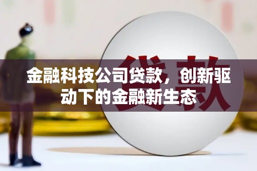 张家港金融科技公司贷款，创新驱动下的金融新生态