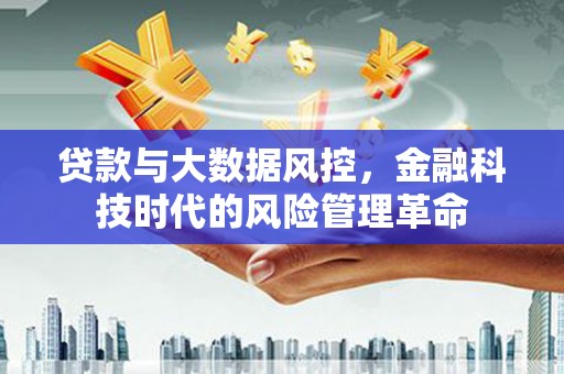 张家港贷款与大数据风控，金融科技时代的风险管理革命