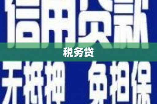 张家港税务贷