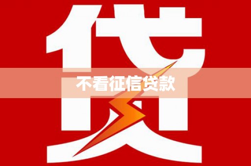 张家港不看征信贷款