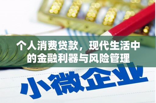 张家港个人消费贷款，现代生活中的金融利器与风险管理