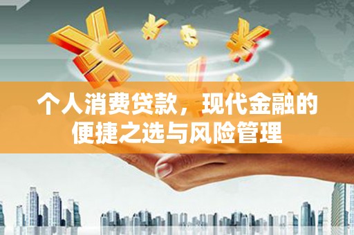 张家港个人消费贷款，现代金融的便捷之选与风险管理