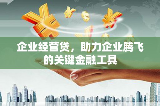 张家港企业经营贷，助力企业腾飞的关键金融工具