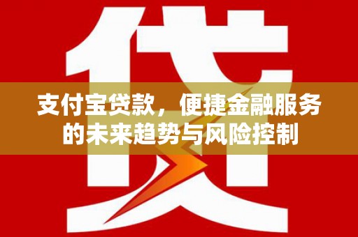 张家港支付宝贷款，便捷金融服务的未来趋势与风险控制