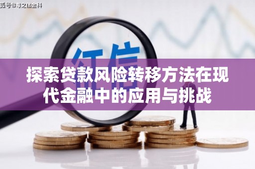 张家港探索贷款风险转移方法在现代金融中的应用与挑战