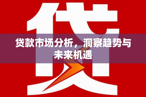 张家港贷款市场分析，洞察趋势与未来机遇
