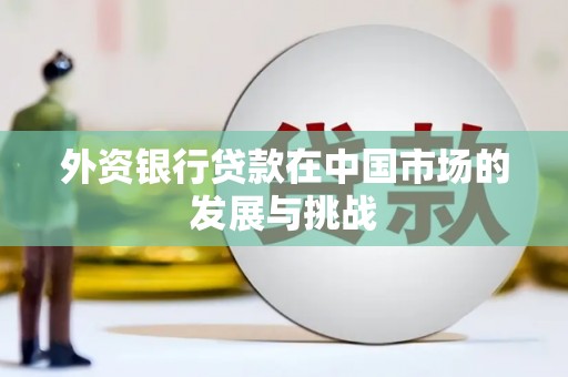 张家港外资银行贷款在中国市场的发展与挑战