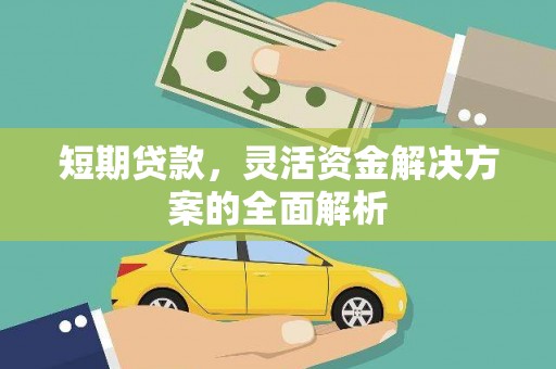 张家港短期贷款，灵活资金解决方案的全面解析