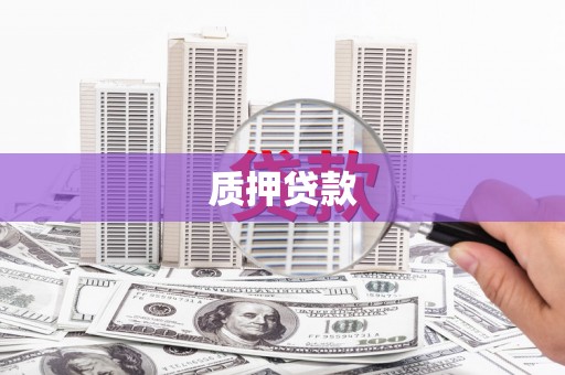 张家港质押贷款