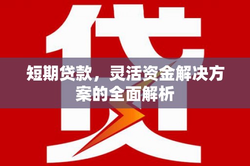 张家港短期贷款，灵活资金解决方案的全面解析