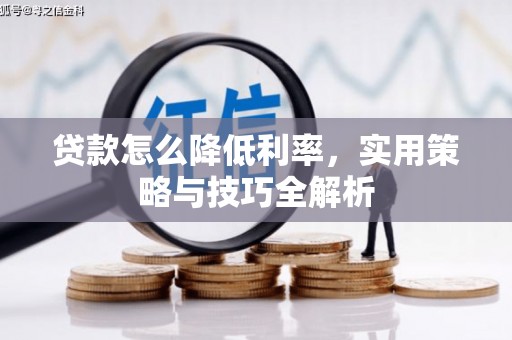 张家港贷款怎么降低利率，实用策略与技巧全解析