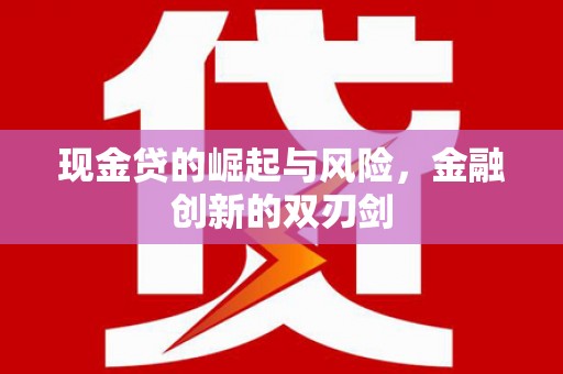 张家港现金贷的崛起与风险，金融创新的双刃剑