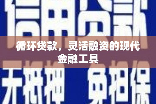 张家港循环贷款，灵活融资的现代金融工具
