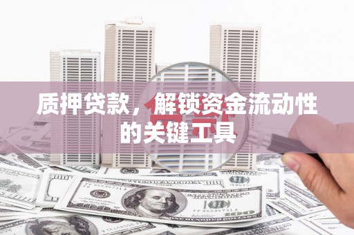 张家港质押贷款，解锁资金流动性的关键工具