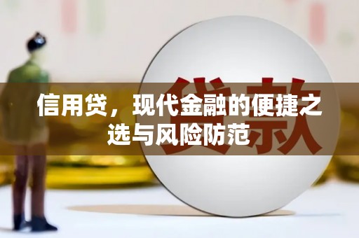 张家港信用贷，现代金融的便捷之选与风险防范