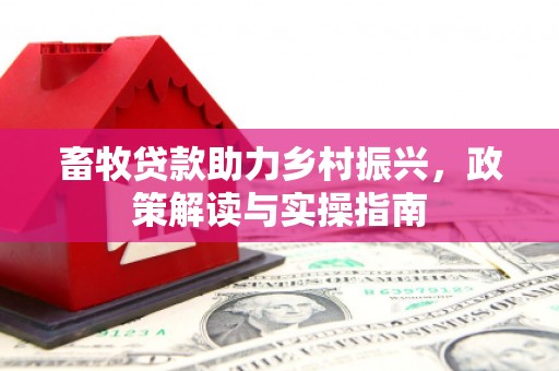 张家港畜牧贷款助力乡村振兴，政策解读与实操指南
