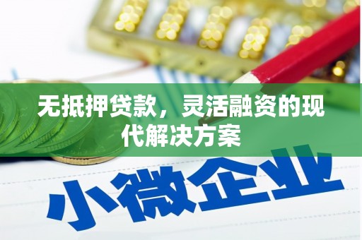 张家港无抵押贷款，灵活融资的现代解决方案