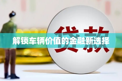 张家港解锁车辆价值的金融新选择