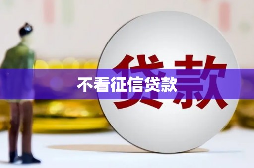 张家港不看征信贷款
