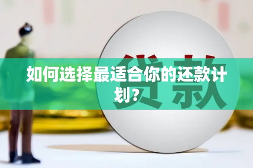 张家港如何选择最适合你的还款计划？